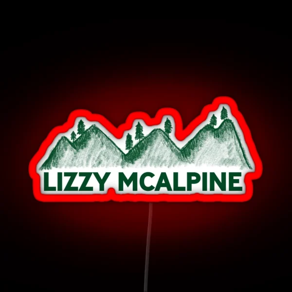 Lizzy Mcalpine RGB Neon Sign