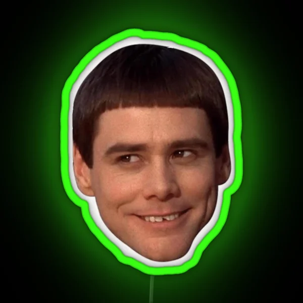 Lloyd Christmas Dumb And Dumber Jim Carrey RGB Neon Sign