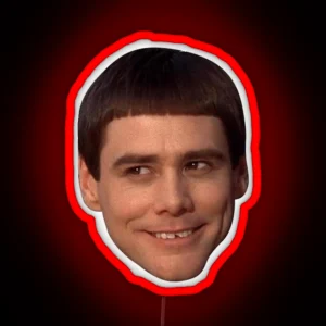 Lloyd Christmas Dumb And Dumber Jim Carrey RGB Neon Sign