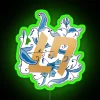 LN4 Lando Norris Logo From Hungarian GP 2024 RGB Neon Sign - Image 4