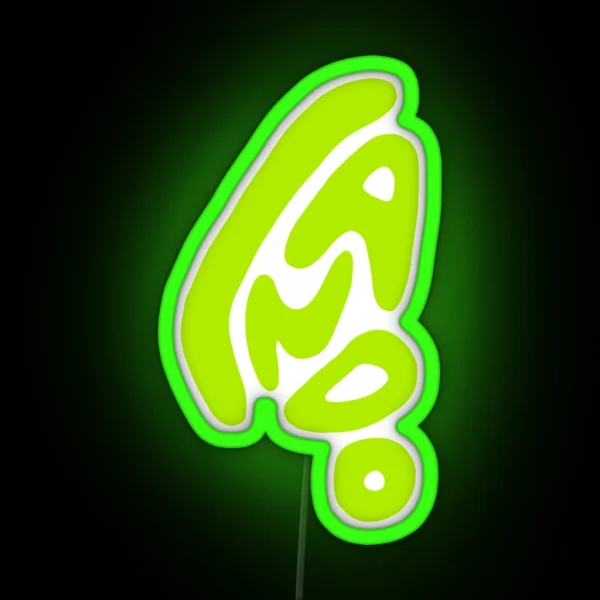 LN4 Lando Norris Mclaren 2024 Helmet RGB Neon Sign
