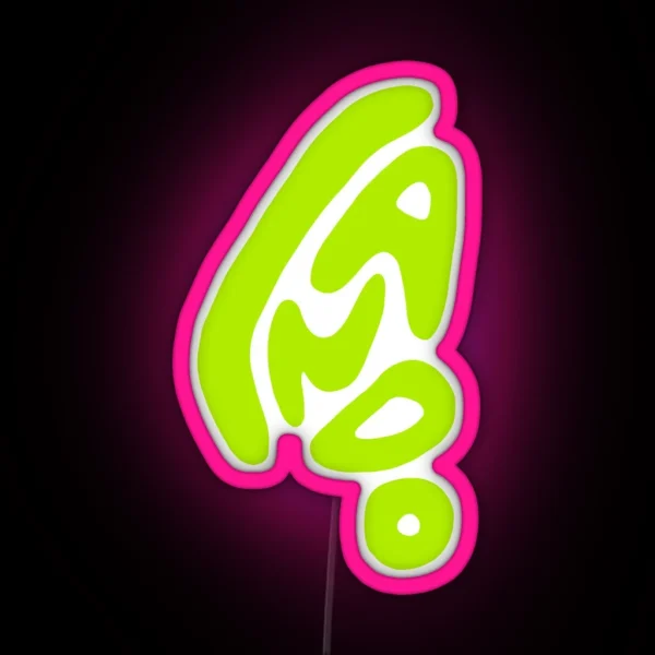 LN4 Lando Norris Mclaren 2024 Helmet RGB Neon Sign