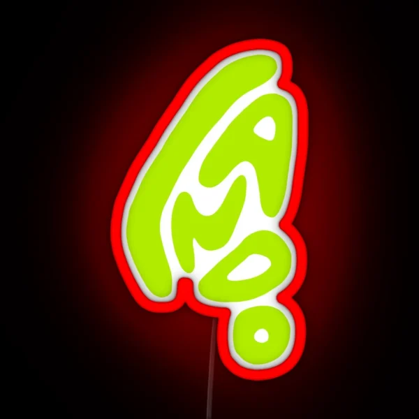 LN4 Lando Norris Mclaren 2024 Helmet RGB Neon Sign