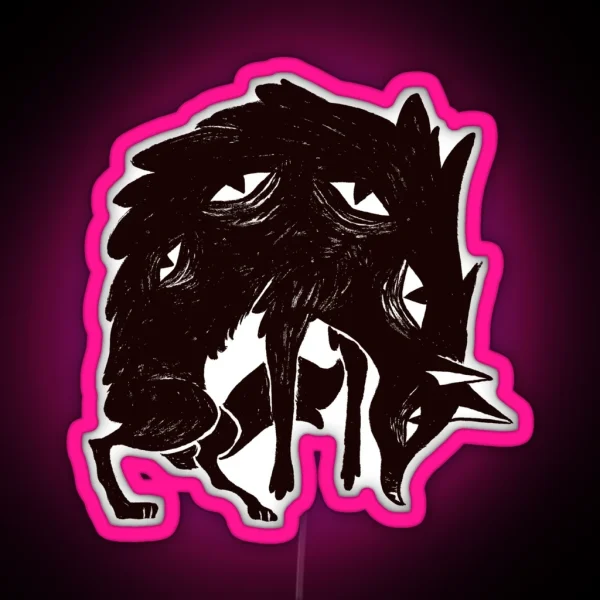Lobo RGB Neon Sign