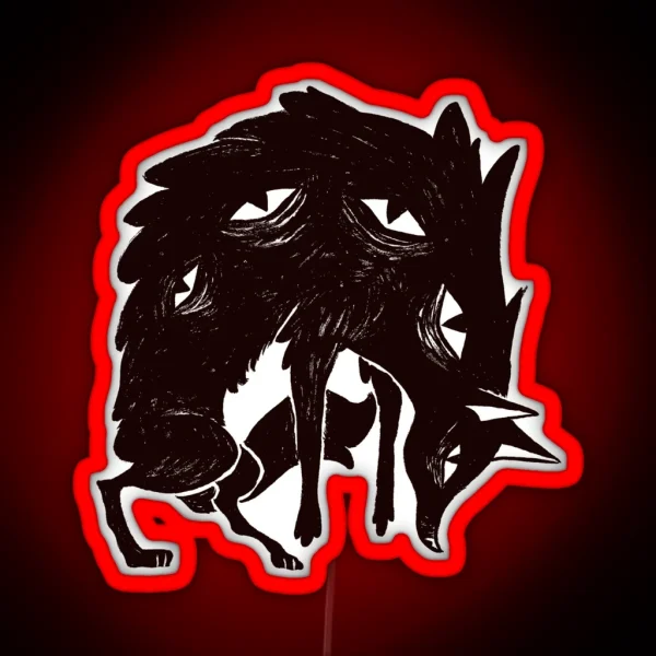 Lobo RGB Neon Sign