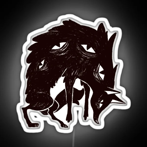 Lobo RGB Neon Sign