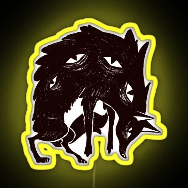 Lobo RGB Neon Sign
