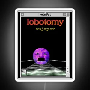 Lobotomy Enjoyer Pride RGB Neon Sign