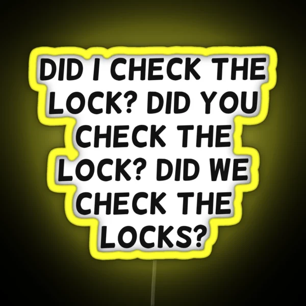 Lock Zookeeper Animal Keeper RGB Neon Sign