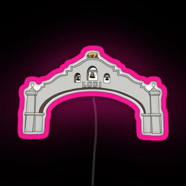 Lodi Arch RGB Neon Sign