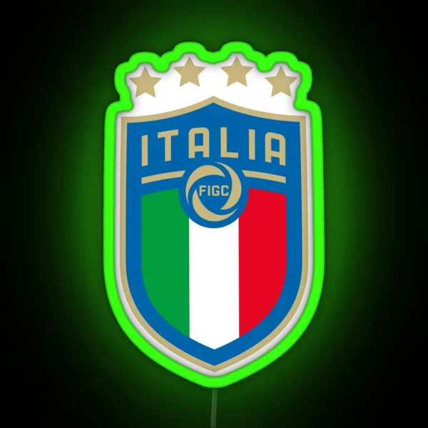 Logo Italia RGB Neon Sign