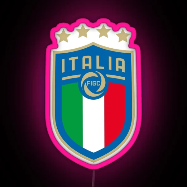 Logo Italia RGB Neon Sign