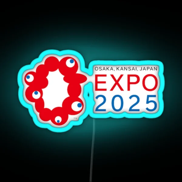 Logo Of EXPO 2025 RGB Neon Sign