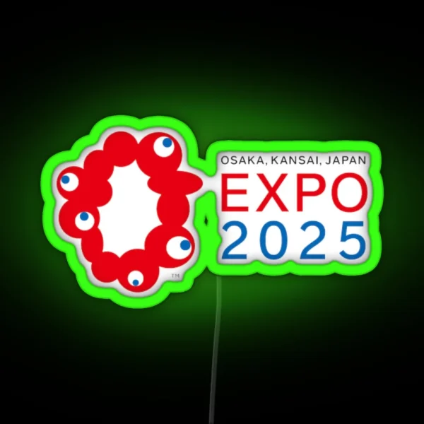 Logo Of EXPO 2025 RGB Neon Sign