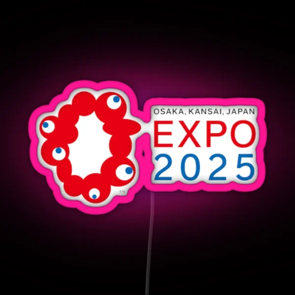 Logo Of EXPO 2025 RGB Neon Sign