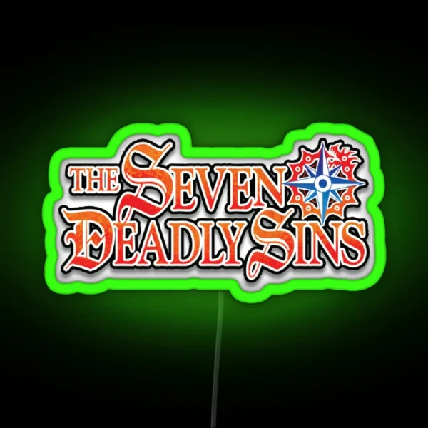 Logo Of The 7 RGB Neon Sign
