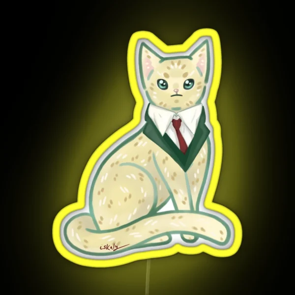 Loid X Cat RGB Neon Sign