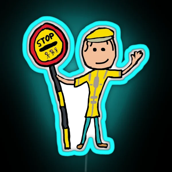 Lollipop Lady RGB Neon Sign