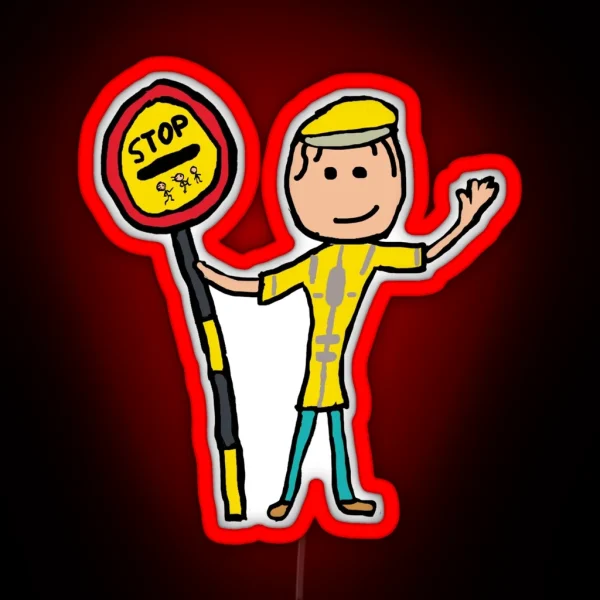 Lollipop Lady RGB Neon Sign