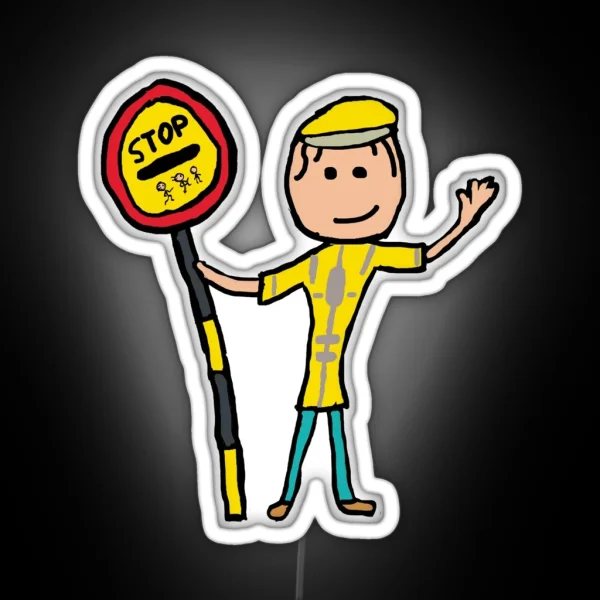 Lollipop Lady RGB Neon Sign