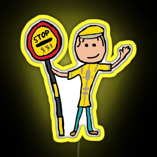 Lollipop Lady RGB Neon Sign