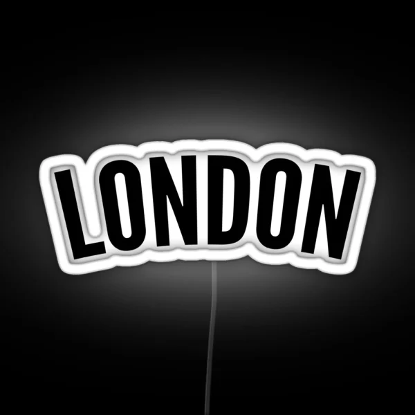 London Curved RGB Neon Sign