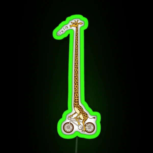 Long Bike Ride RGB Neon Sign