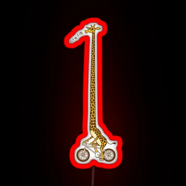 Long Bike Ride RGB Neon Sign
