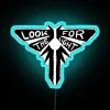 look-for-the-light-rgb-neon-sign-blue-marketing-branding-materials