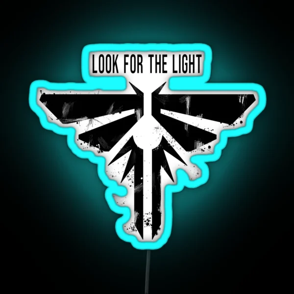 Look For The Light RGB Neon Sign