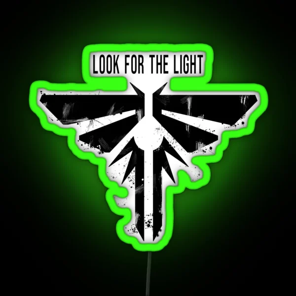 Look For The Light RGB Neon Sign