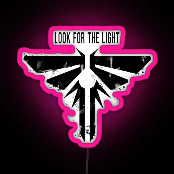 Look For The Light RGB Neon Sign