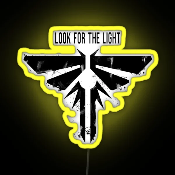 Look For The Light RGB Neon Sign