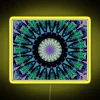 looking-up-through-fir-trees-rgb-neon-sign-yellow