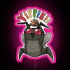 RGB Neon Sign displaying Loot Bug in vibrant pink colors.
