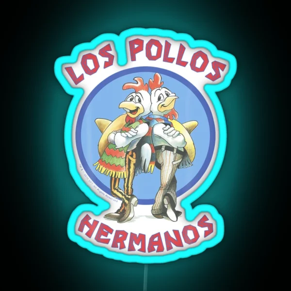 Los Pollos Hermanos Essential Led RGB Neon Sign