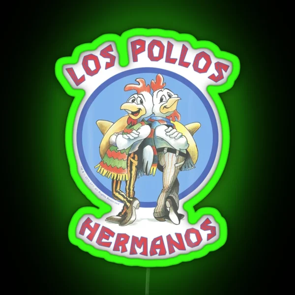 Los Pollos Hermanos Essential Led RGB Neon Sign
