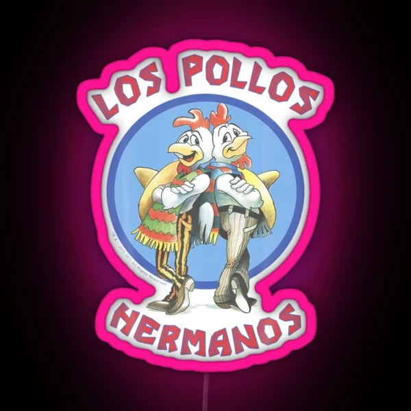 Los Pollos Hermanos Essential Led RGB Neon Sign