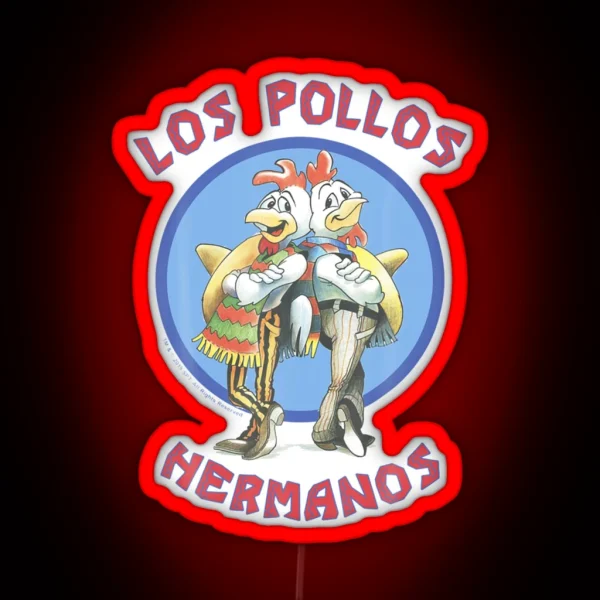 Los Pollos Hermanos Essential Led RGB Neon Sign