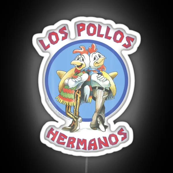 Los Pollos Hermanos Essential Led RGB Neon Sign