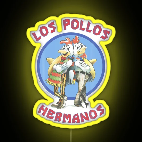 Los Pollos Hermanos Essential Led RGB Neon Sign