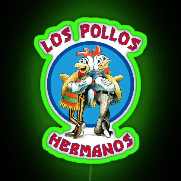 Los Pollos Hermanos RGB Neon Sign