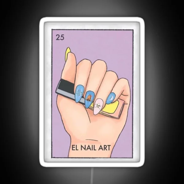 Loteria RGB Neon Sign