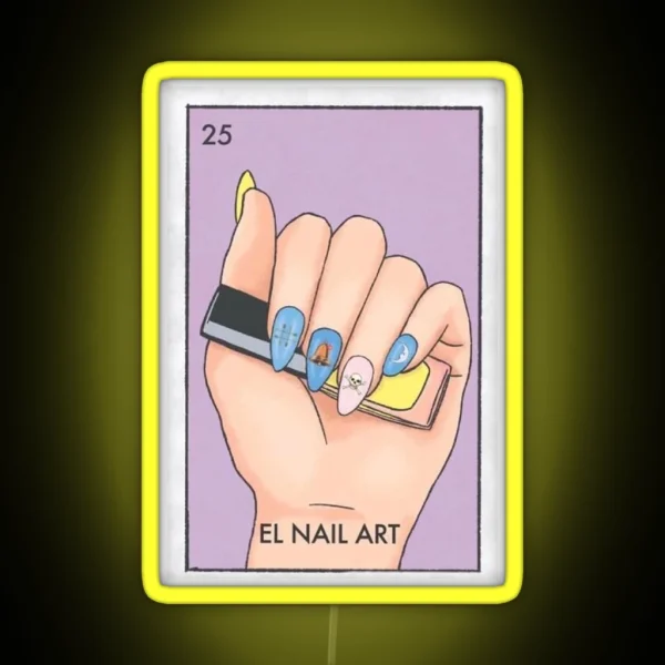 Loteria RGB Neon Sign