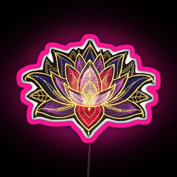 Lotus Flower Led RGB Neon Sign