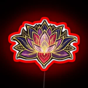 Lotus Flower Led RGB Neon Sign