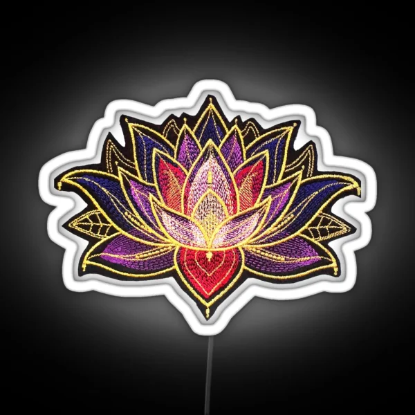 Lotus Flower Led RGB Neon Sign