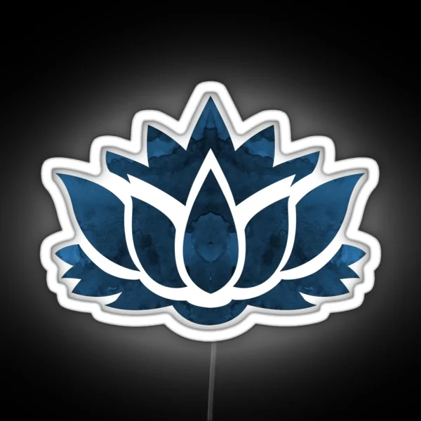 Lotus Flower RGB Neon Sign