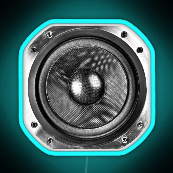 Loudspeaker RGB Neon Sign