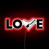 LOVE Ice Skating RGB Neon Sign - Image 2